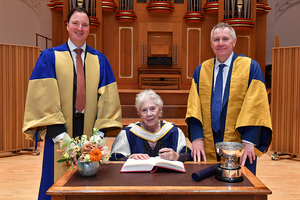 image for news story: Honorary awards conferred at the Royal College of Music